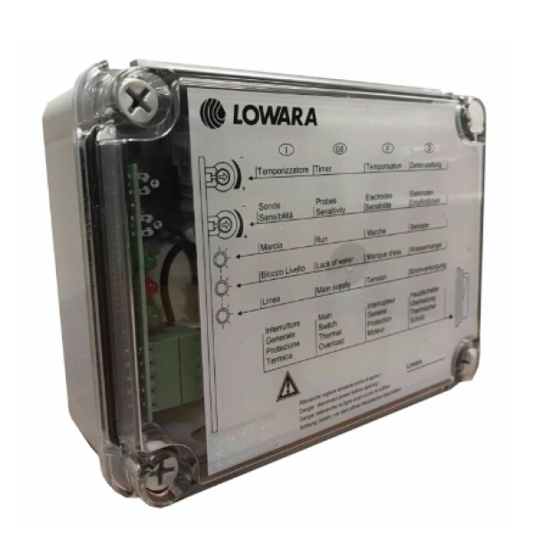 Bảng điều khiển điện một phase Lowara Series QPCS